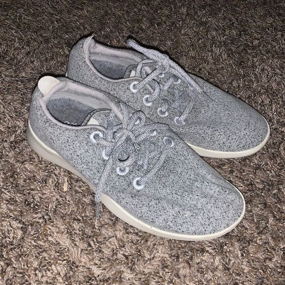 Allbirds women’s gray wool sneakers, size 7. - Picture 1 of 7